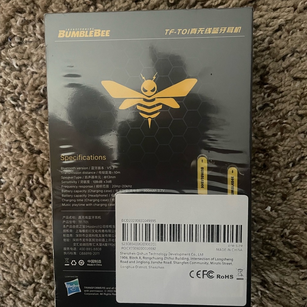 Transformers Bluetooth earbuds - Picture 2 of 3